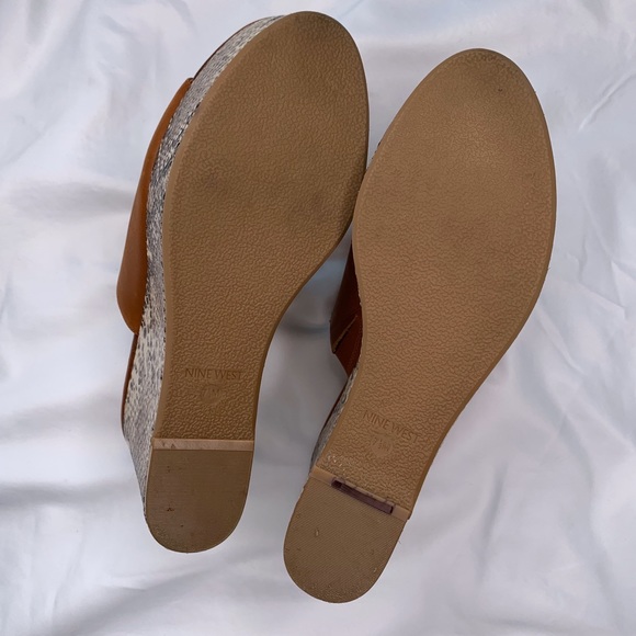 Nine West Snakeprint Wedges - Picture 4 of 8